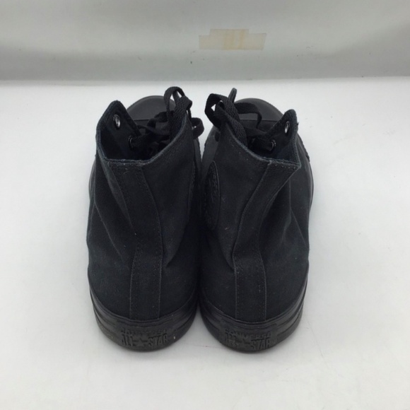 Converse Chuck Taylor All Star Black Sneakers Size Men's 10.5 Women's 12 - Picture 4 of 9